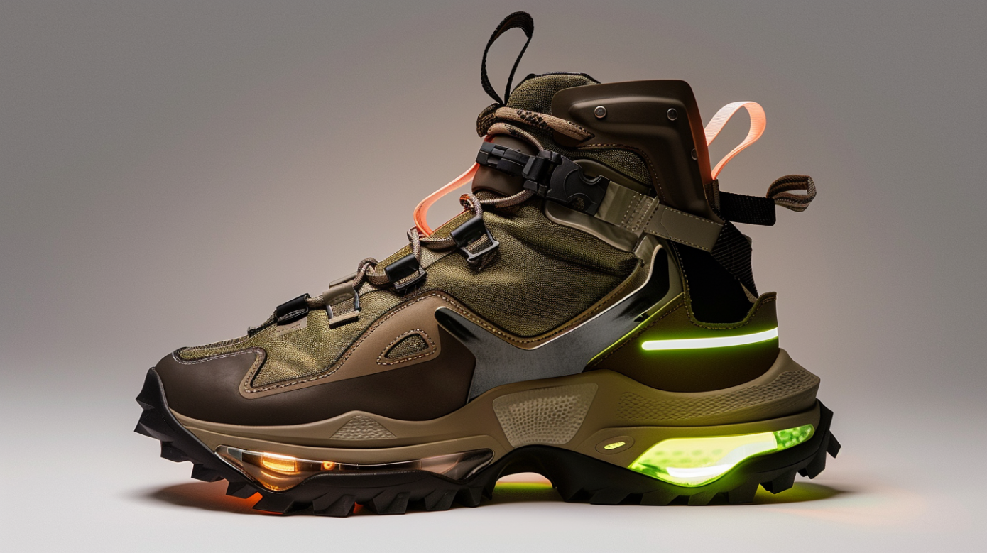 スニーカーの新しいデザイン